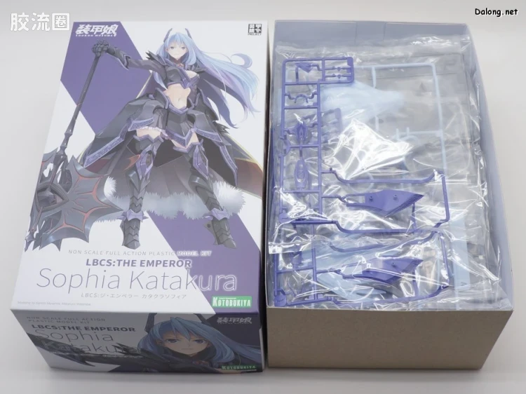 寿屋综合拼装模型系列 装甲娘 LBCS:皇帝 卡塔库拉·索菲娅 - 图片